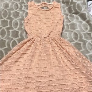 Peach Dress